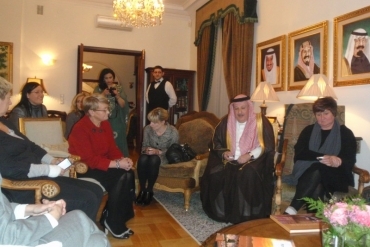 Spotkanie z ambasadorem Arabii Saudyjskiej, Panem Waleedem Taher Radwan, 4 grudnia 2012 r.