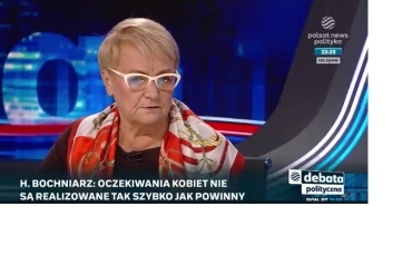 Rozmowa w studio Polsat News