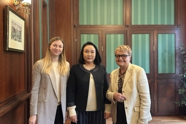 Spotkanie z ambasador Mongolii Oyundari Navaan-Yunden