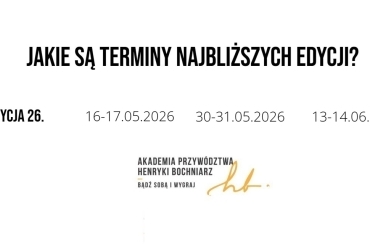 26. edycja Akademii Przywództwa