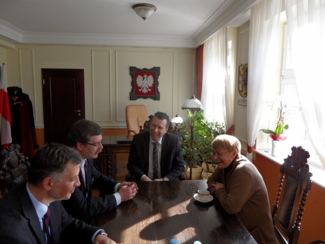 Spotkanie Henryki Bochniarz z zarządem Pomorskiego Związku Pracodawców Lewiatan