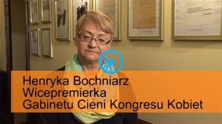 Henryka Bochniarz zaprasza na V Kongres Kobiet!