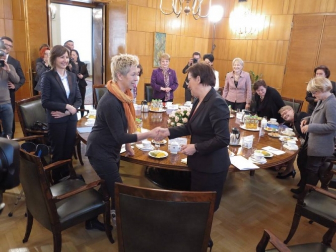 gabinet cieni spotyka się z premier Kopacz, 6.03.2015
