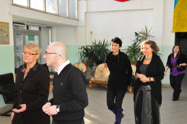 Spotkanie z uczniami liceum im. Jeana Moneta w Warszawie, listopad 2010
