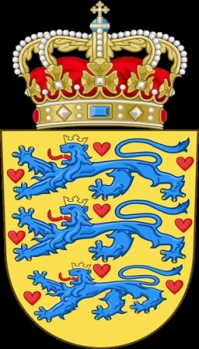 Herb Królestwa Danii/źródło: Wikipedia.org