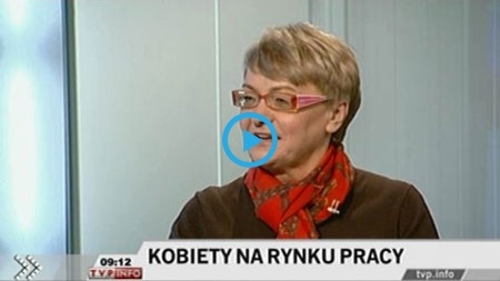 O kobietach na rynku pracy w programie TVP Info „Tu kobiety”