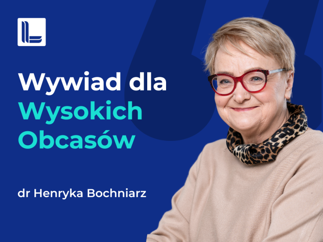 Rozmowa z Edytą Bryłą dla Wysokich Obcasów