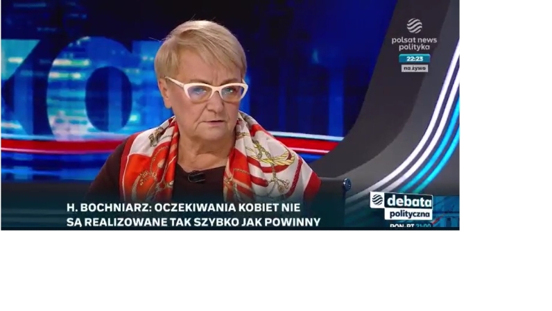 Rozmowa w studio Polsat News