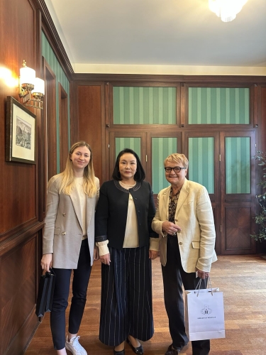 Spotkanie z ambasador Mongolii Oyundari Navaan-Yunden