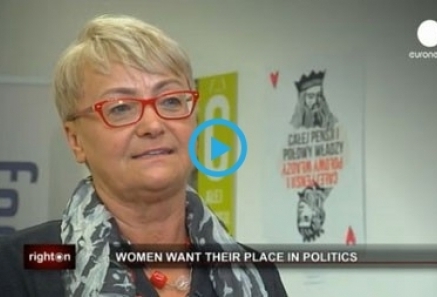 Reportaż Euronews o ruchu kobiecym w Polsce