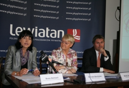 Konferencja prasowa na temat stanu przygotowań do EFNI, Lewiatan, kwiecień 2011