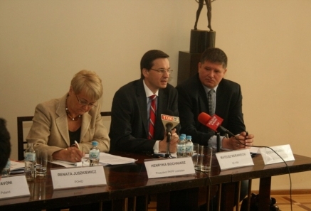 Konferencja prasowa, Lewiatan, Warszawa, 21 maja 2009