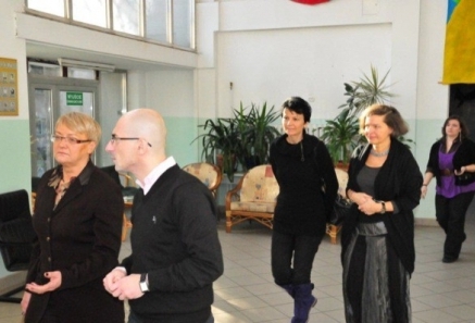 Spotkanie z uczniami liceum im. Jeana Moneta w Warszawie, listopad 2010