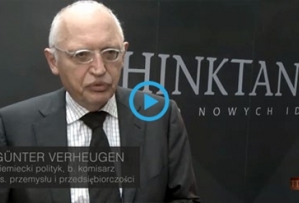 Guenter Verheugen o roli Europy w świecie dziś i jutro