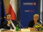 Spotkanie Lewiatana z Przewodniczącym KE, Jose Manuelem Barroso z okazji Inauguracja Polskiej Prezydencji. Warszawa 1 lipca 2011